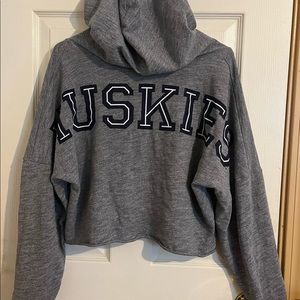 Uconn cropped hoodie